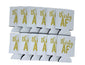 Thirty AF Can Coolers, 30th Birthday Party Coolies, Set of 12, Black/White and Gold Thirtieth Birthday Cup Coolers, Perfect for Birthday Parties, Birthday Decorations (Black)