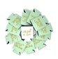 Drunk In Love and Just Drunk Bachelorette Party Can Coolers, Set of 12 White and Mint Green Beer Can Coolies, Perfect Bachelorette Party Decorations and Brides Maid Gifts (Mint Green)