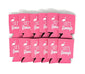 Let's Flamingle!, Set of 12 Pink and White  Can Coolers Cups, Flamingo Can Coolers Perfect for Birthday Party, Bachelorette Party, and Bridal Showers  (Let's Flamingle)