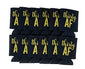Thirty AF Can Coolers, 30th Birthday Party Coolies, Set of 12, Black/White and Gold Thirtieth Birthday Cup Coolers, Perfect for Birthday Parties, Birthday Decorations (Black)