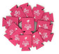 Let's Get Flocked UP!, Set of 12 Pink and White Can Coolers Cups, Flamingo Can Coolers Perfect Flamingo Party Supplies, Bachelorette Party, and Bridal Showers (Let's Get Flocked UP)