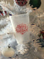 Christmas Party Cups - Merry Christmas, Frosted Cups, 12oz - Set of 12, 6 green and 6 red